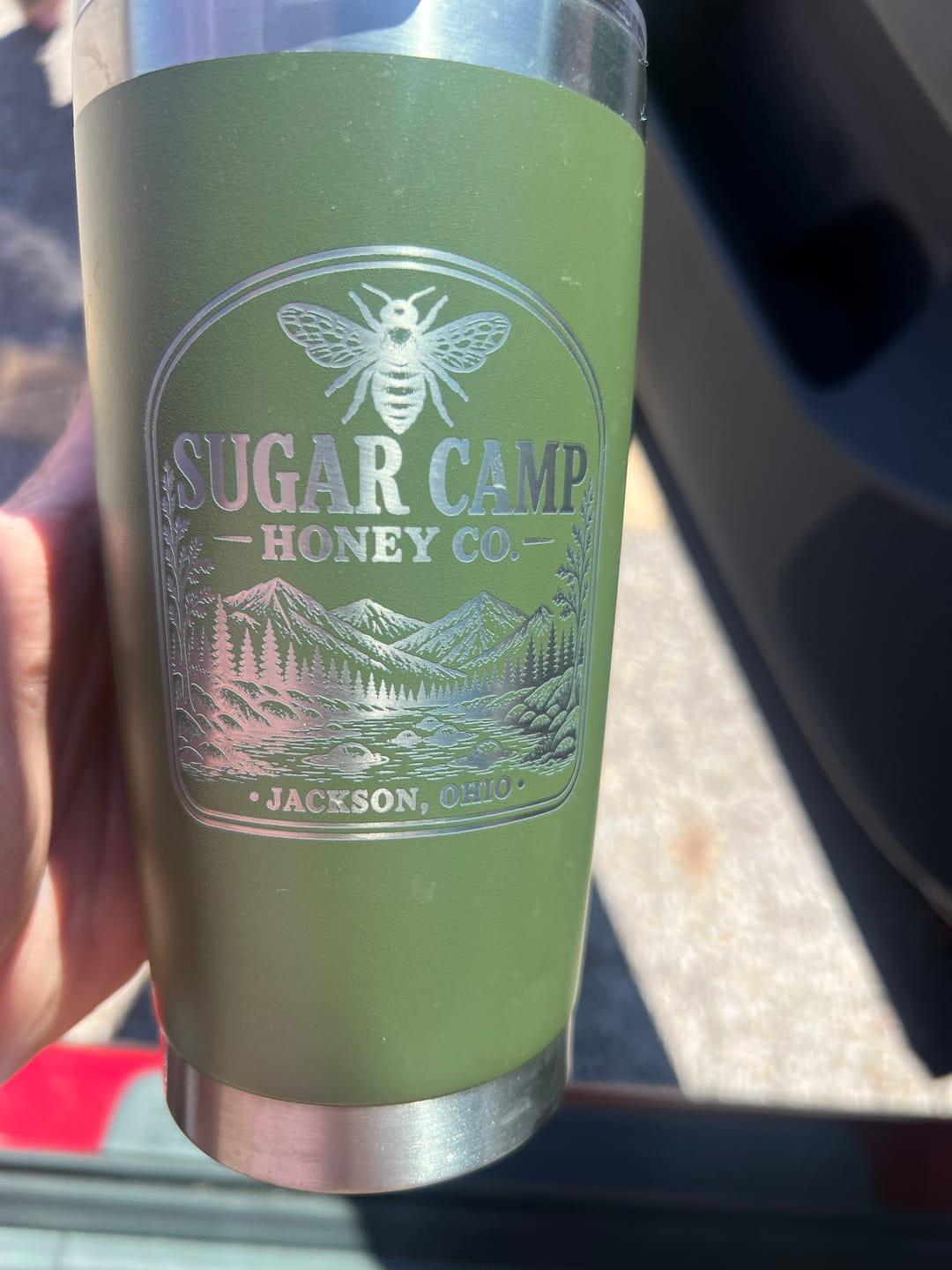 Customer photo review of (6 Pieces) Laser Engraved Tumbler | 20 oz