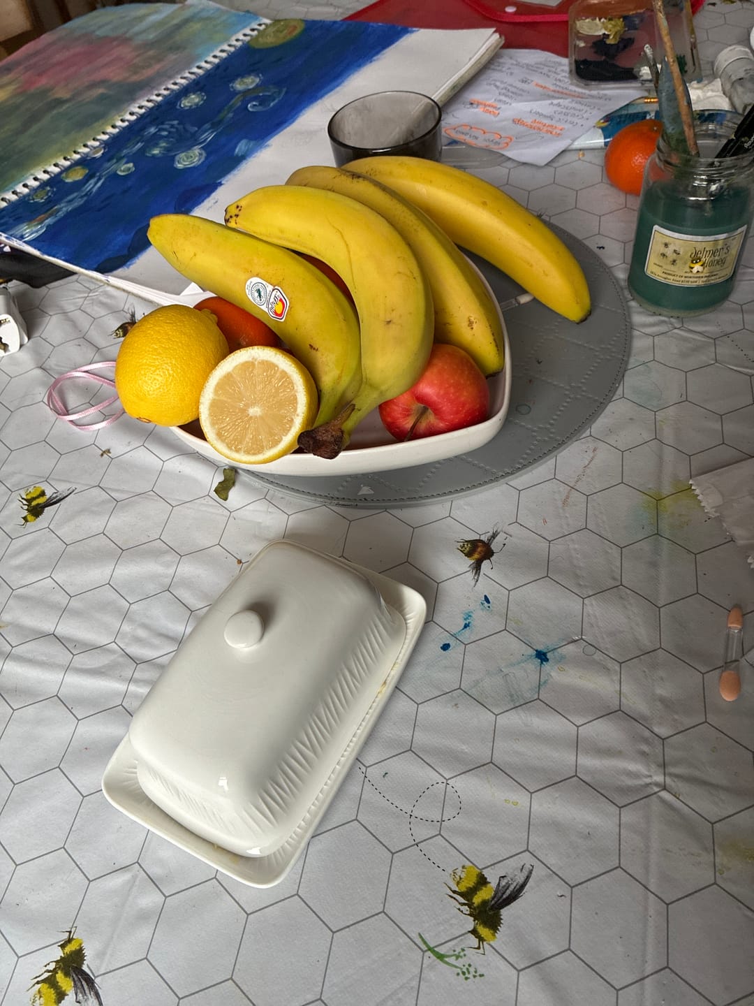 Customer photo review of Belleek Living Erne Butter Dish