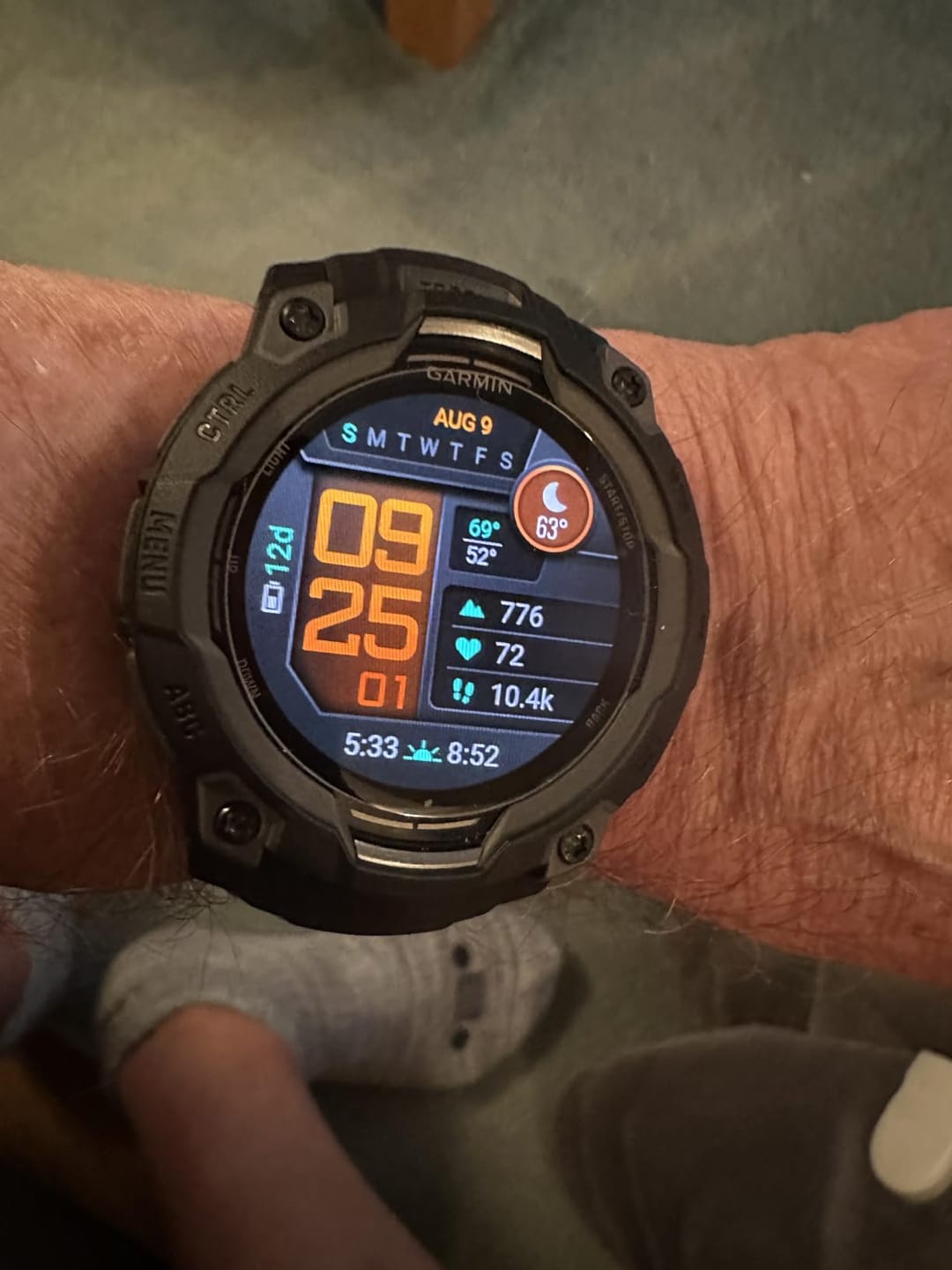 Customer photo review of Garmin Instinct 3 AMOLED
