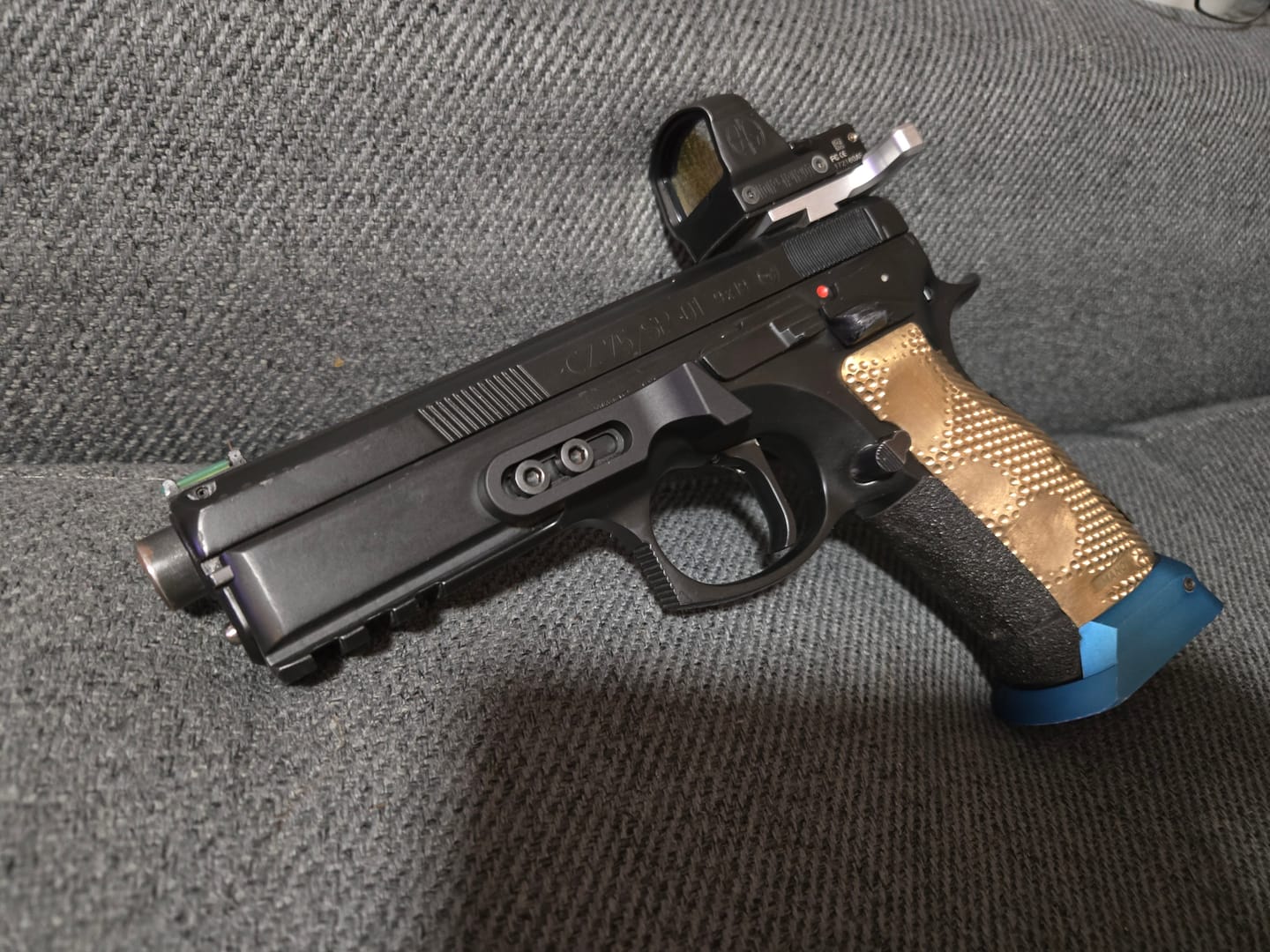 Customer photo review of CZ Shadow 2 Tungsten Guide Rod | Recoil Control