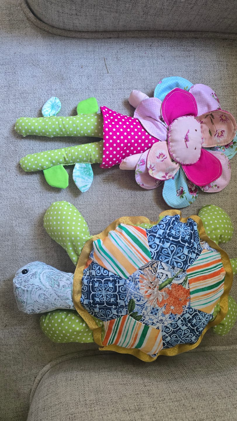 Customer photo review of Rosie the Flower Fairy Digital PDF Pattern