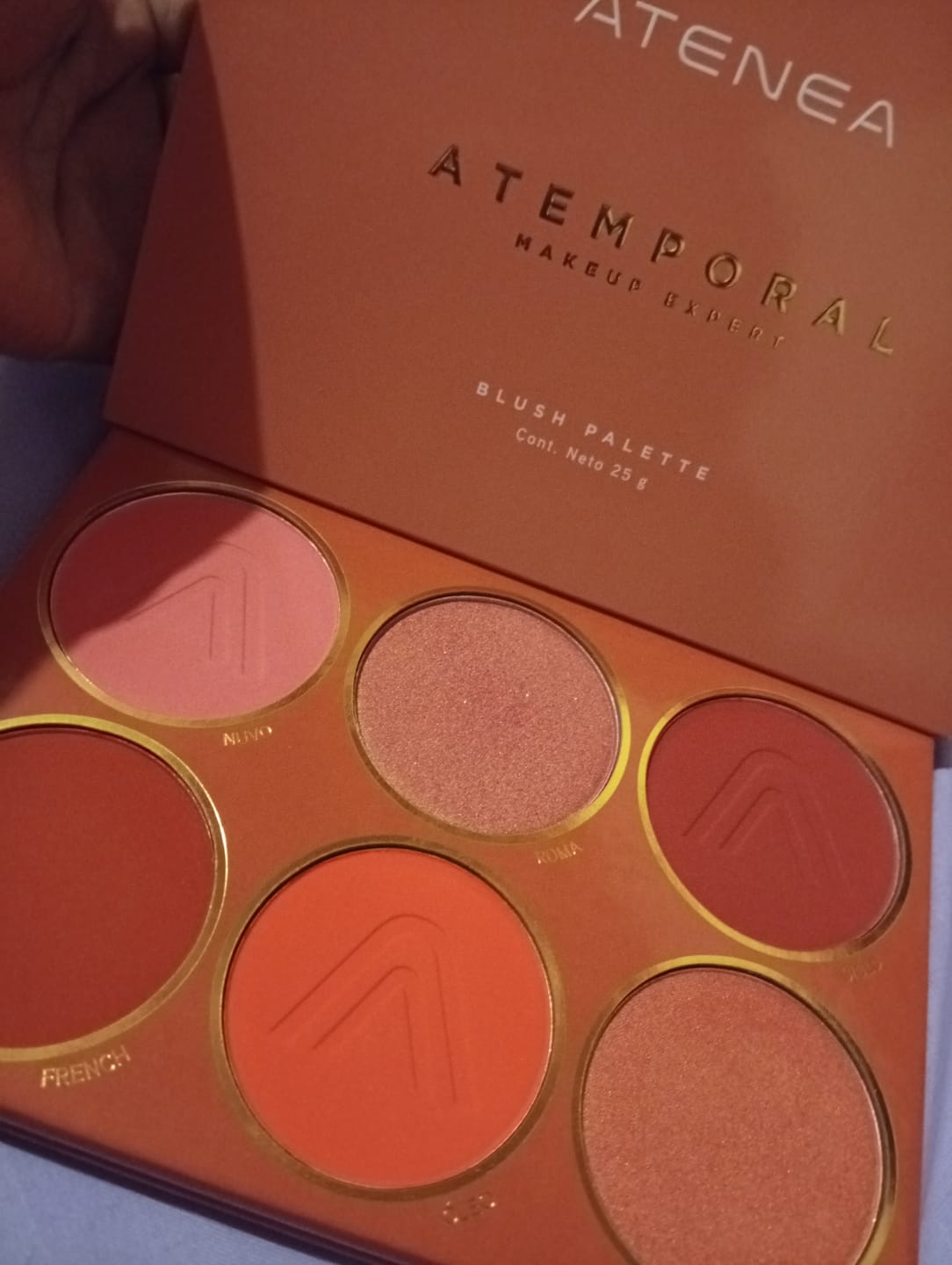 Customer photo review of PALETA DE RUBORES ATEMPORAL | MAKEUP EXPERT