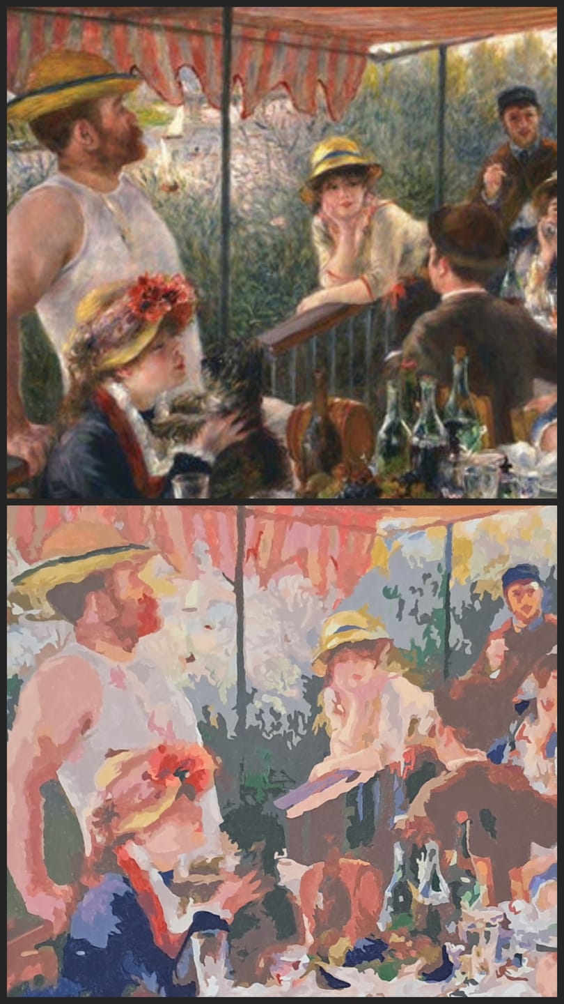 Customer photo review of Pierre Auguste Renoir, Mittagessen auf dem Boot - Klassiker