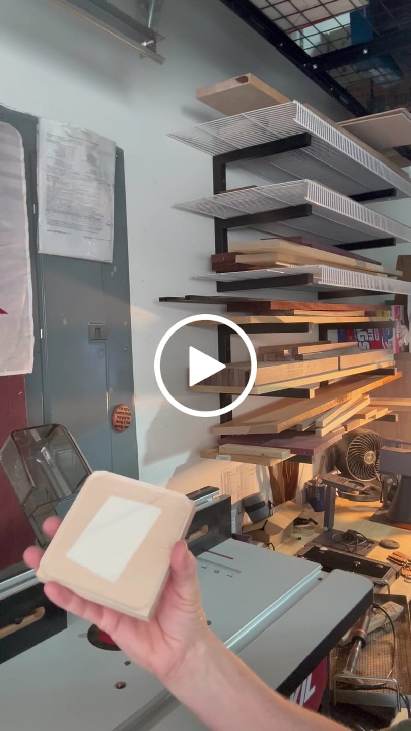 Customer video review of Coaster Acrylic Router Templates Set - 7 Shapes