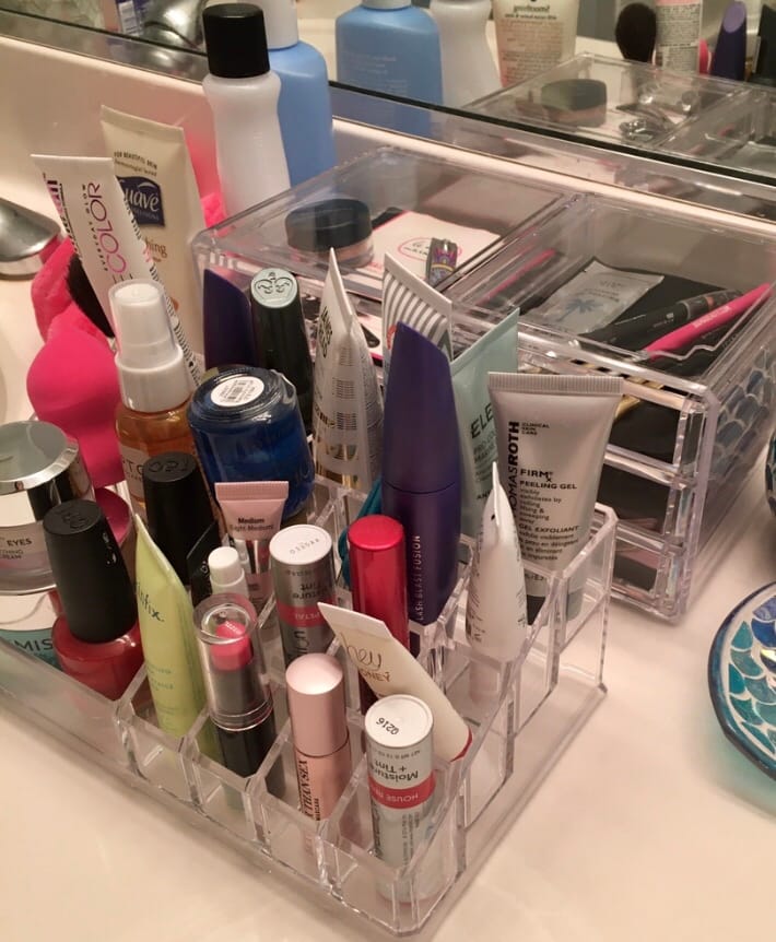 Customer photo review of Velouria ClearSpace™ Makeup & Beauty Organizer