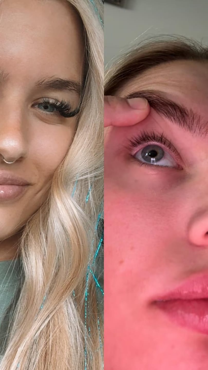 Customer photo review of Lash Remover | Silky Melt