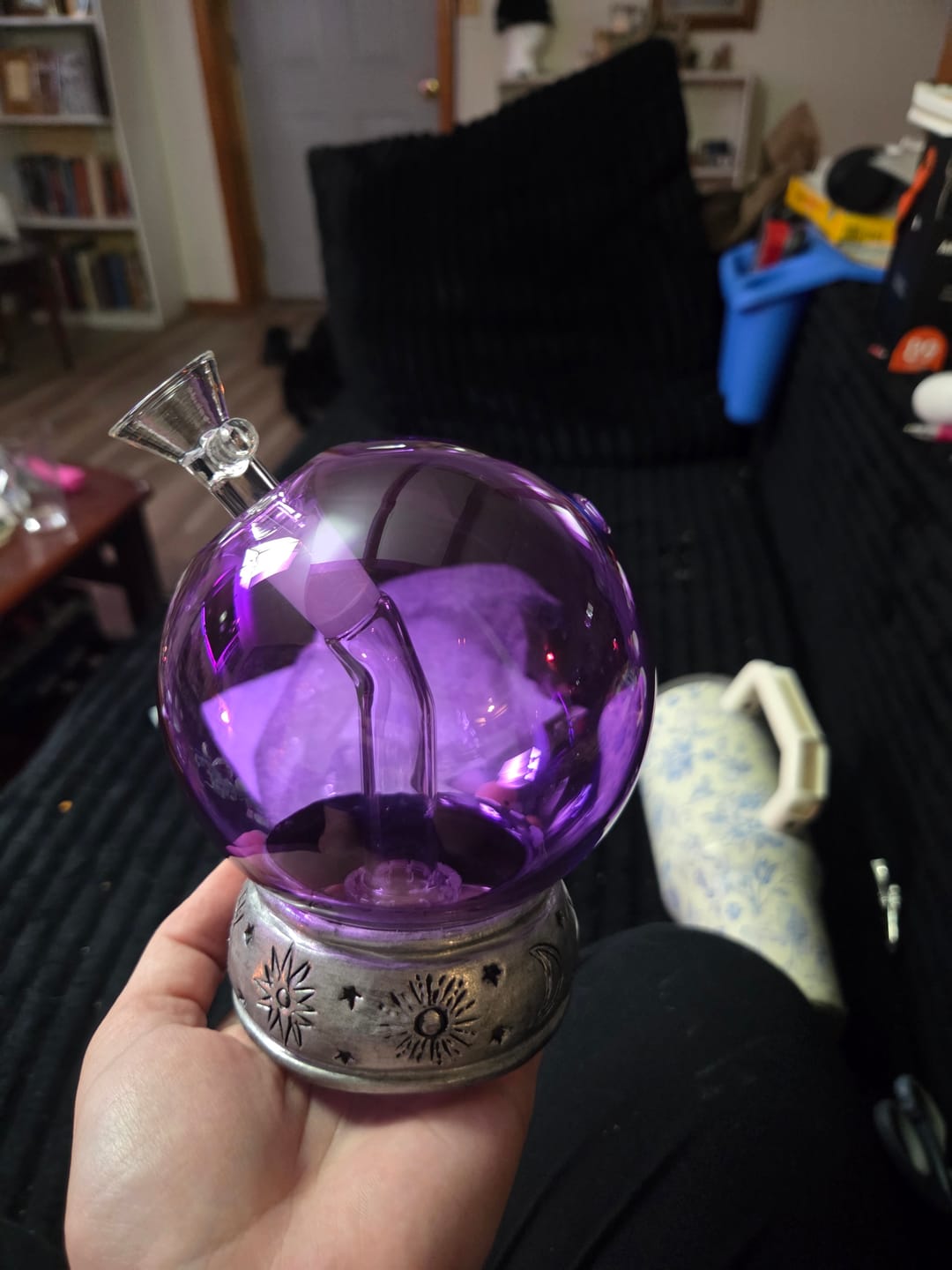 Customer photo review of CRYSTAL BALL BONG