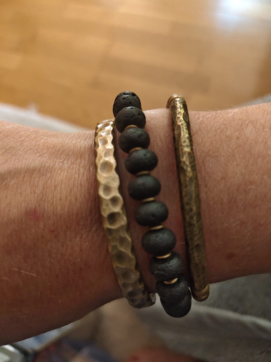 Customer photo review of Armband Kupfer – Balance & Balance