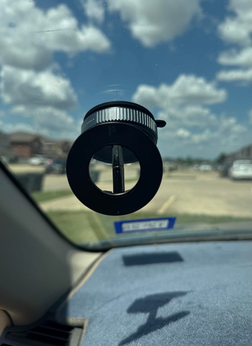 Customer photo review of Tekkvault™ AnchorPro Phone Holder
