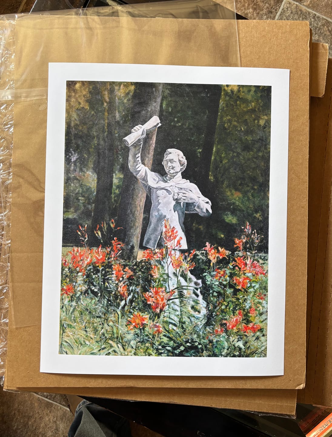 Customer photo review of Giclee Fine Art Prints - Hot Press Bright / 1-Inch Border - 11x14.5