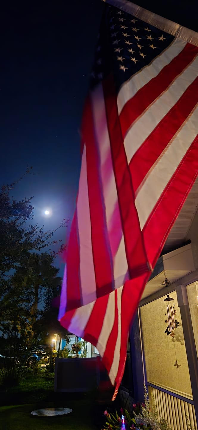 Customer photo review of 3' x 5' American Flag