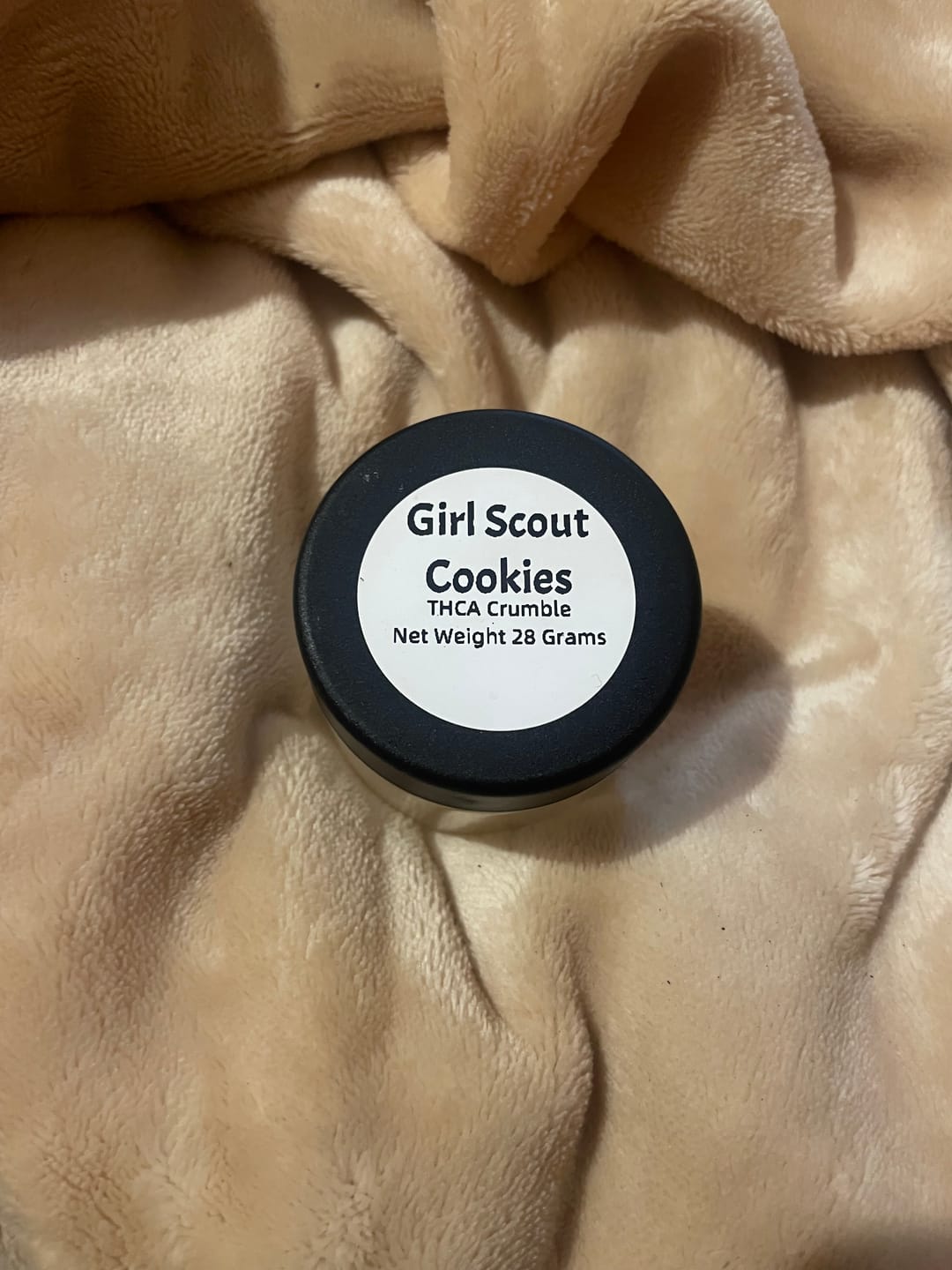 Customer photo review of Girl Scout Cookies | THCA Crumble