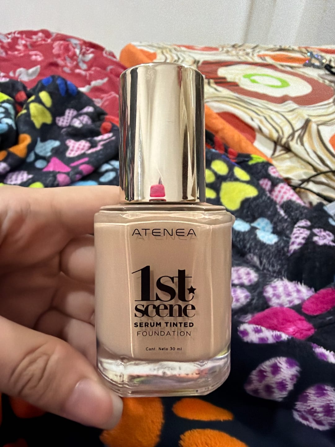 Customer photo review of TINTA DE MAQUILLAJE | SERUM TINTED