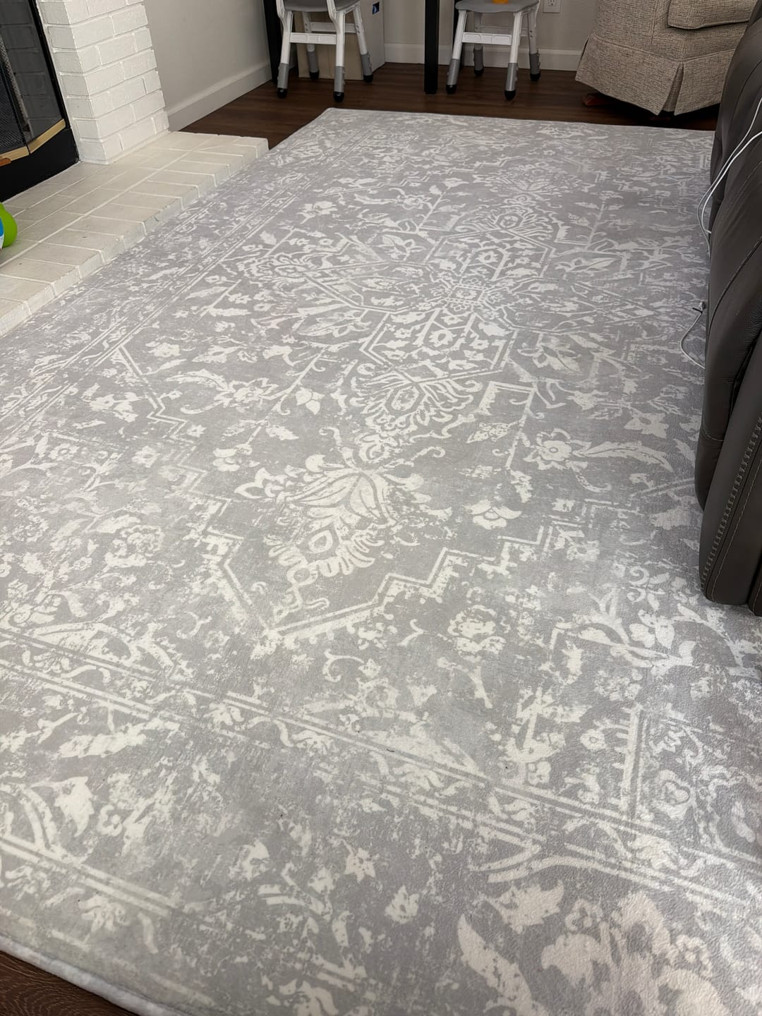 Customer photo review of Designer Relax Mat - 1.4" Thick Foam Base