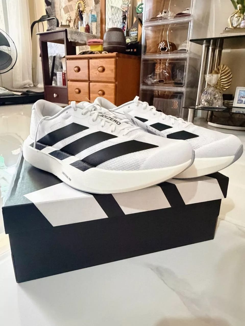 Customer photo review of Adizero Evo SL White - AZW