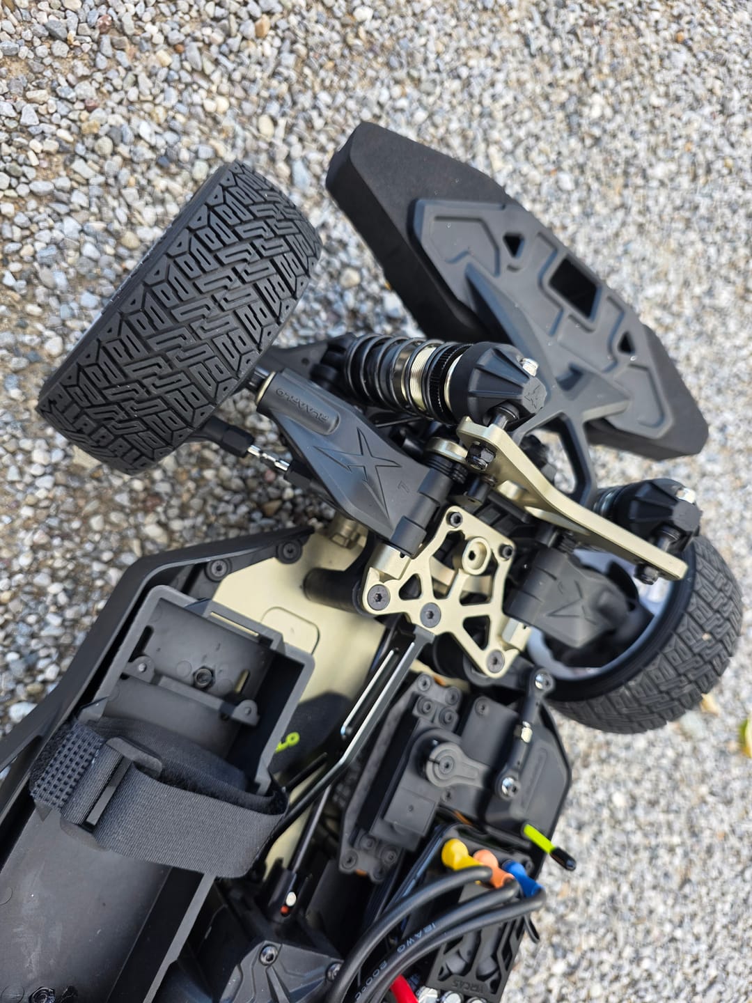 Customer photo review of Aluminum Front Triangle Frame Brace Set for DSK Buggy and SLEVO