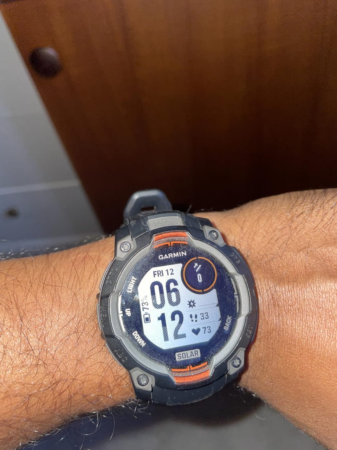 Customer photo review of Garmin Instinct 3 Solar