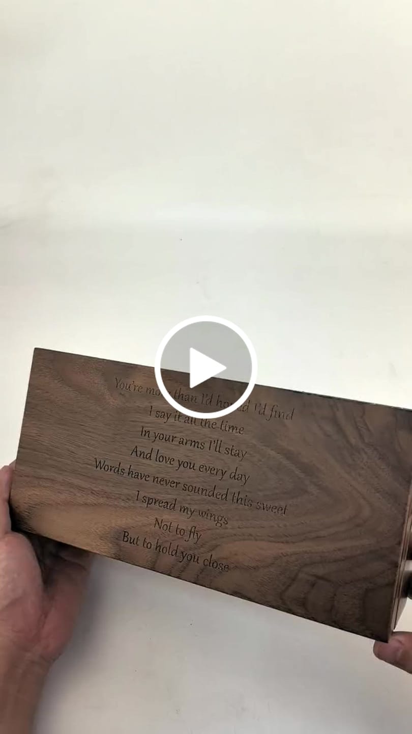 Customer video review of Bespoke Music Box - Any song or tune (inclusive of Music Programming Service)