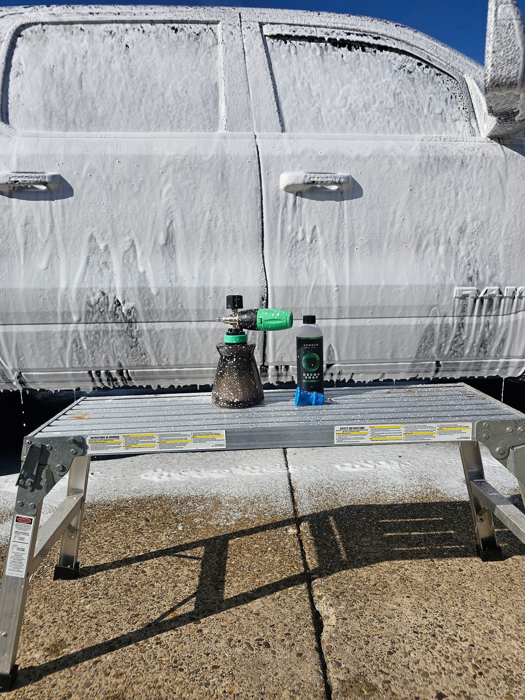Customer photo review of Armour DRFT Foam Cannon