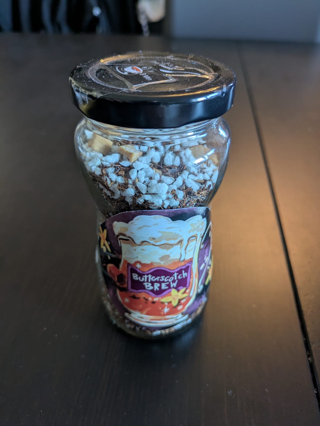 Customer photo review of Butterscotch Brew – Rooibos Tee Butterscotch Karamell