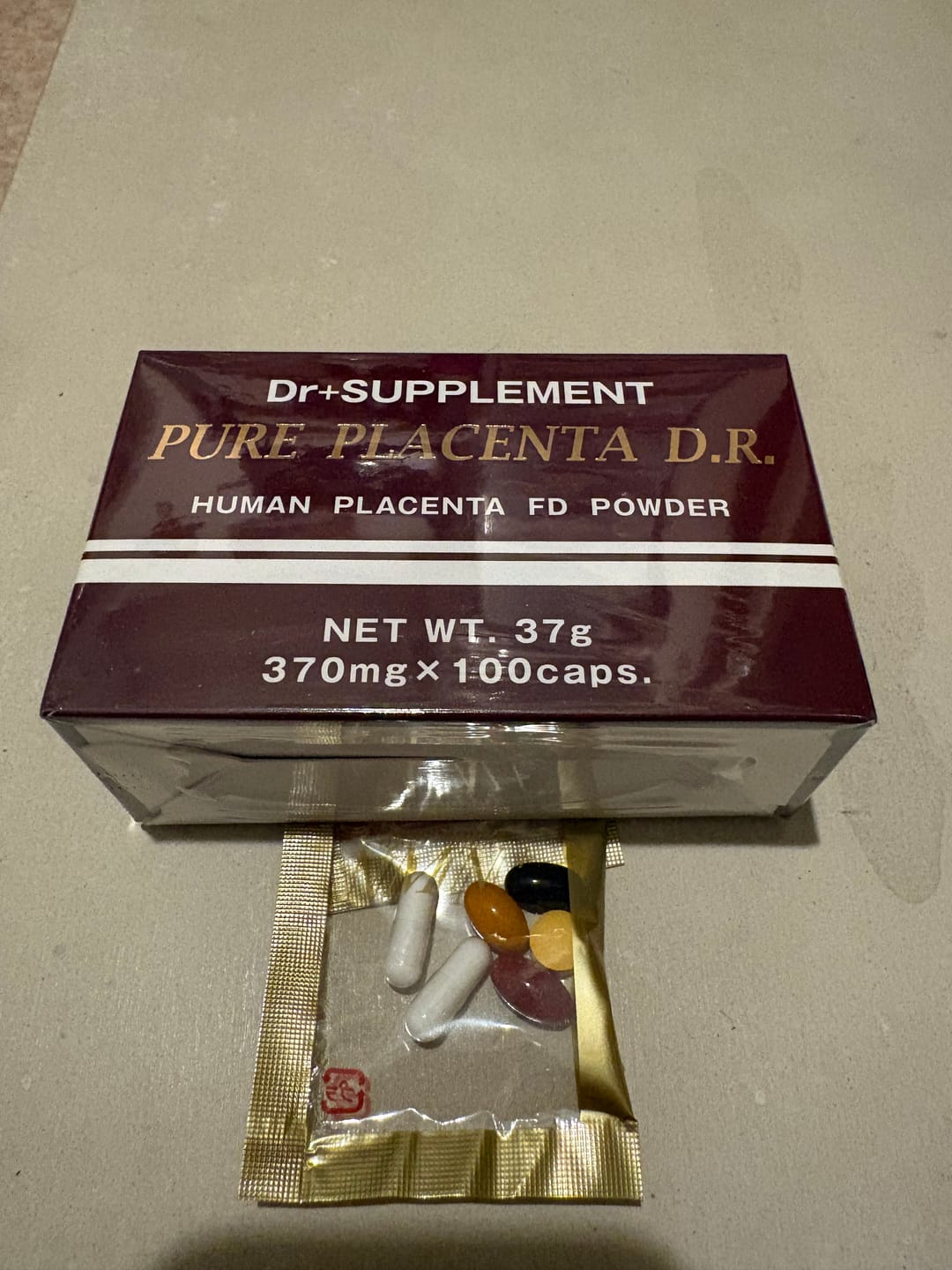 Customer photo review of ピュアプラセンタD.R.