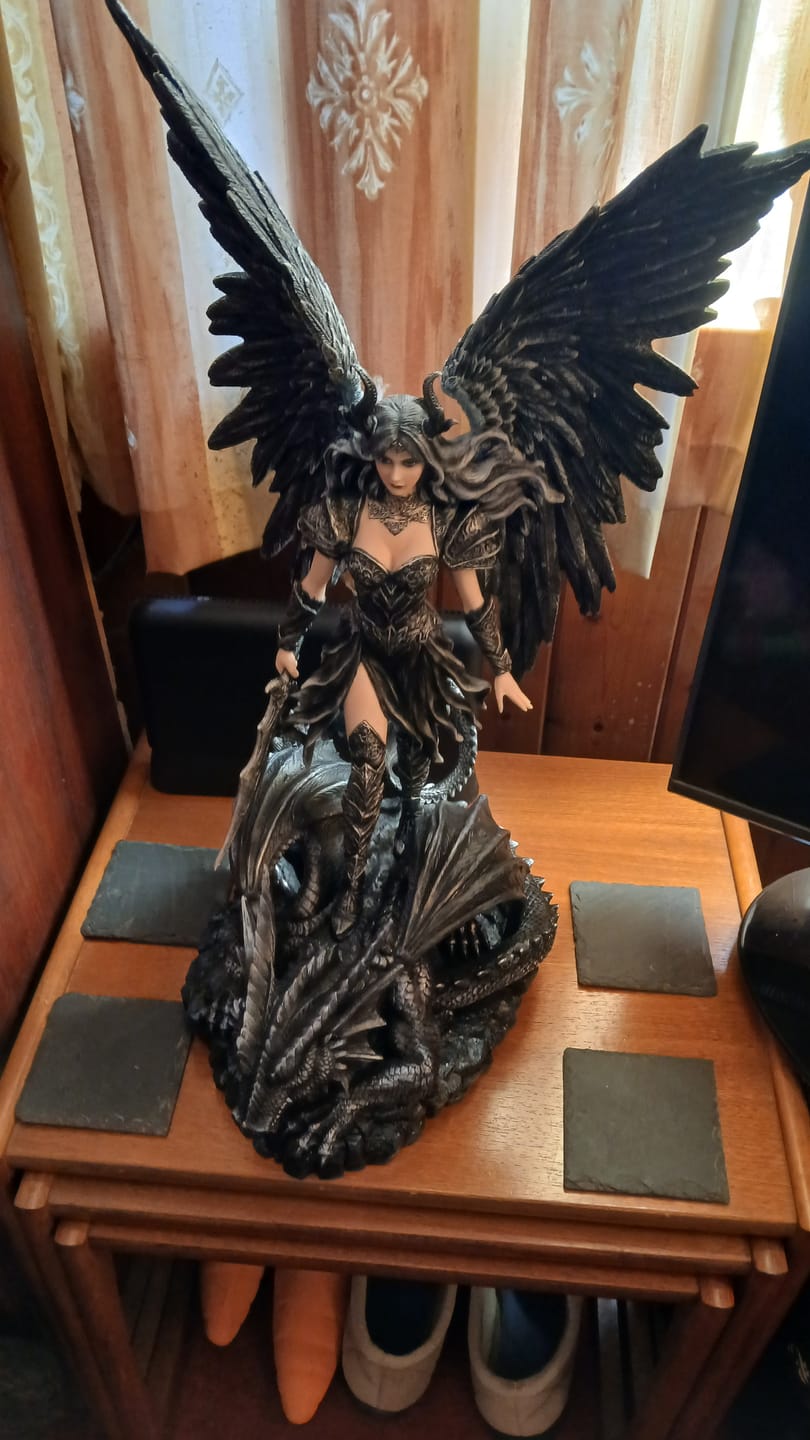 Customer photo review of Blackwing Sovereign Gothic Fairy Figurine