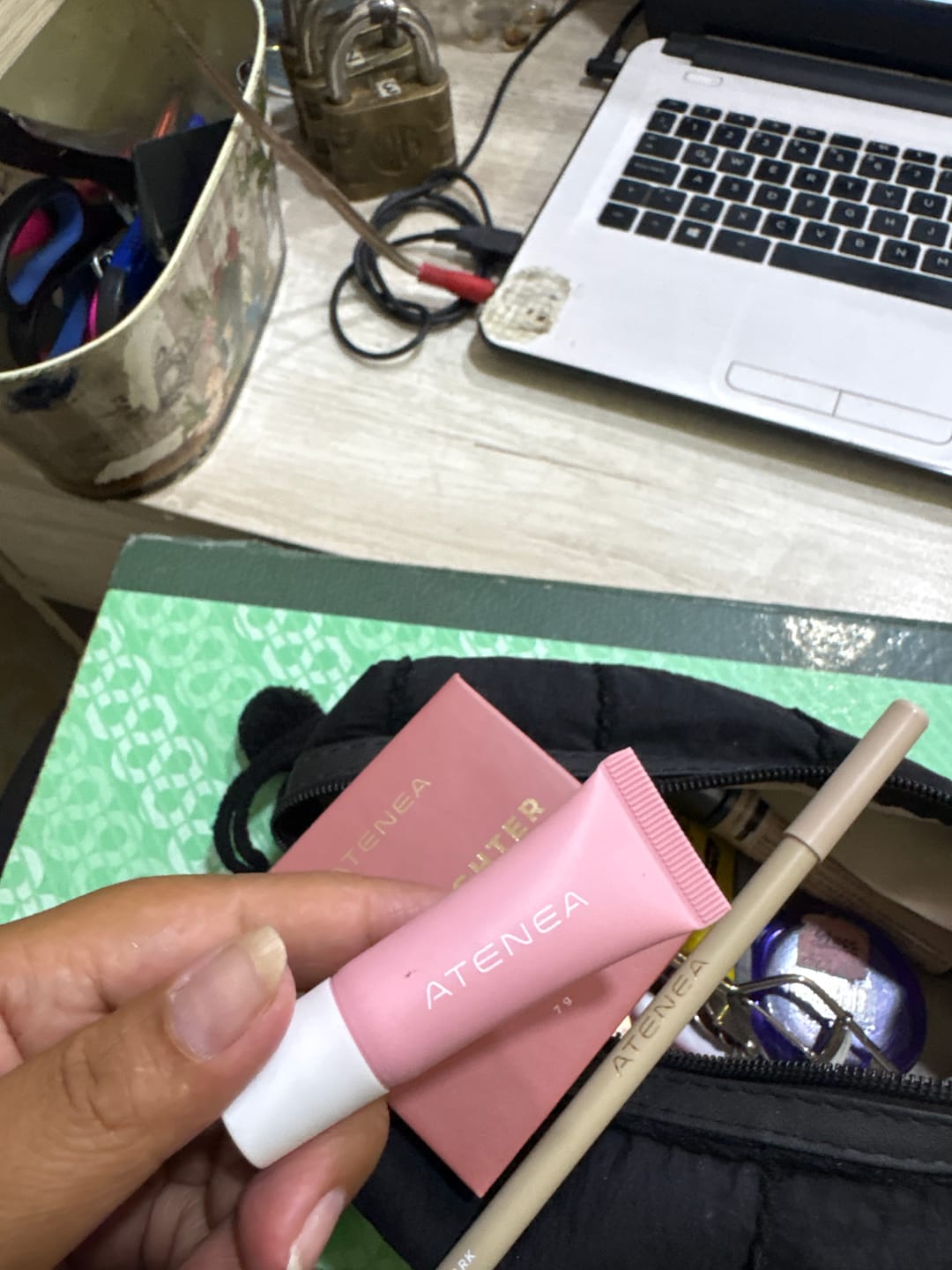 Customer photo review of Kit mini peptide lip balm x3