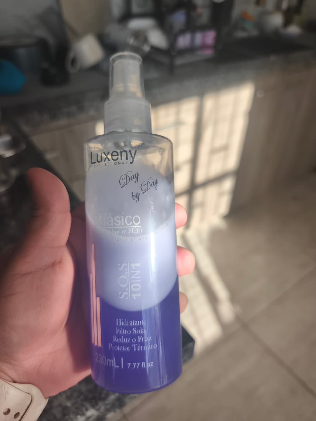 Customer photo review of Spray Bifásico 10 en 1 230 ml