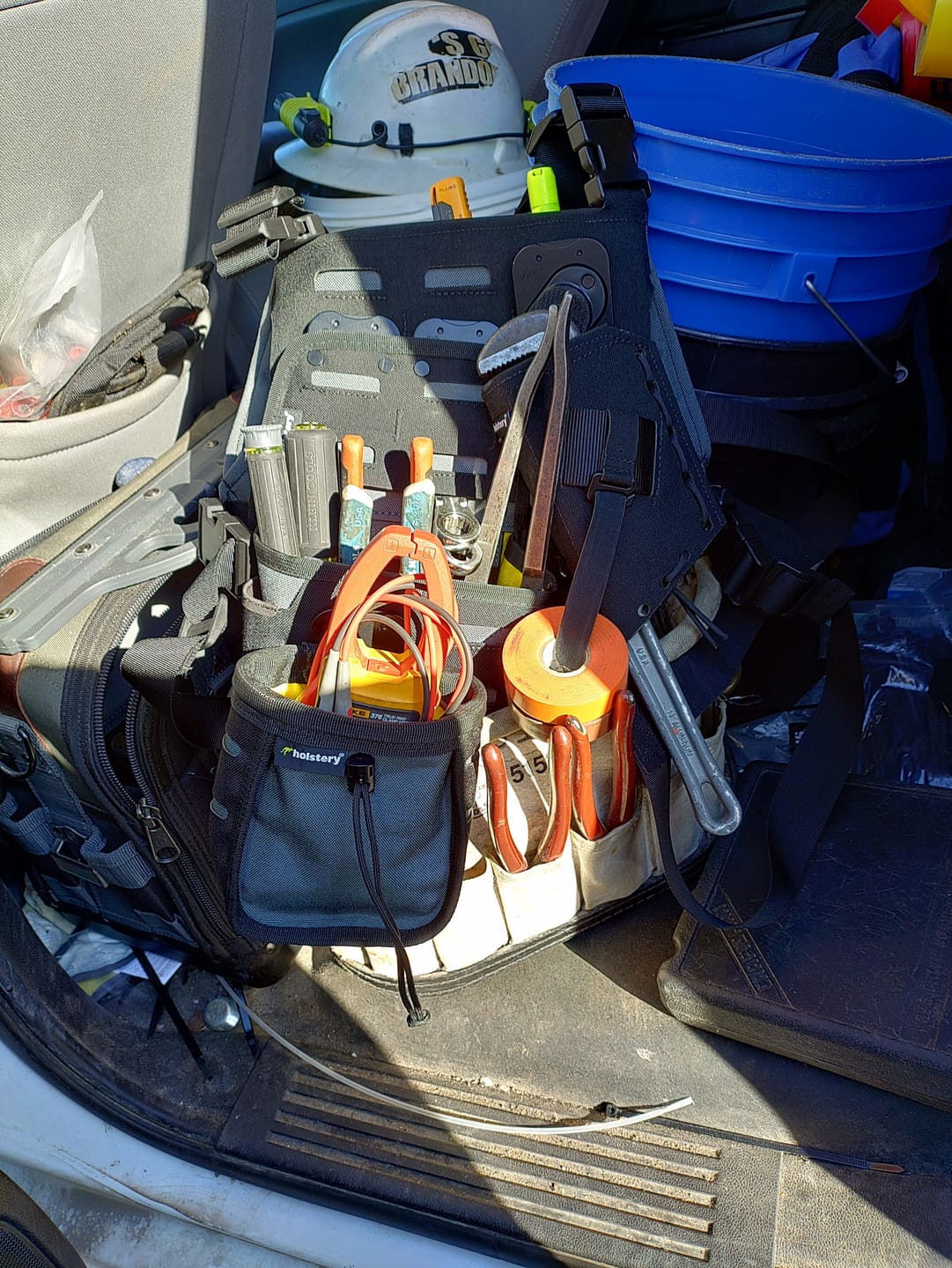 Customer photo review of ModRig | Modular Chest Rig