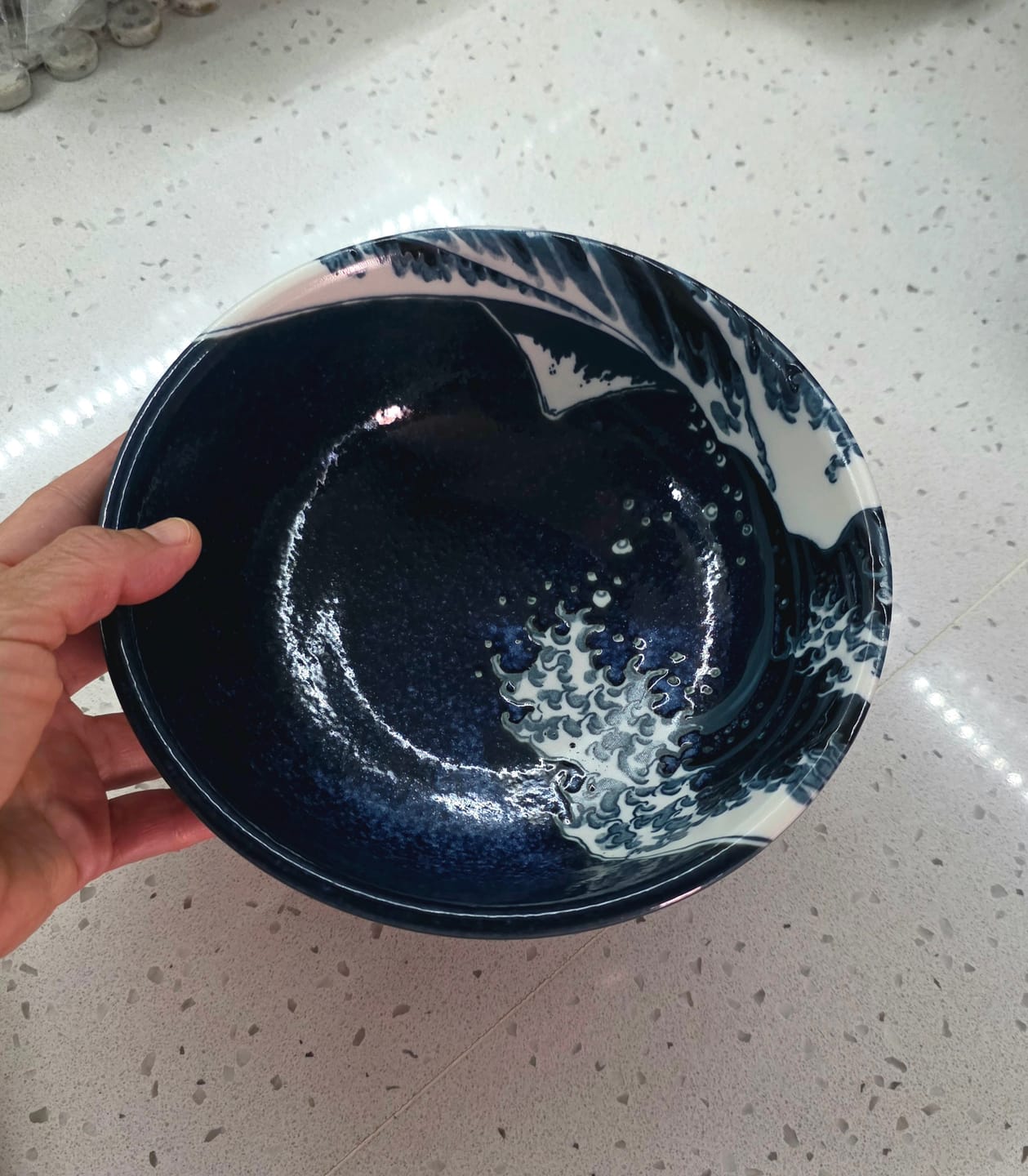 Customer photo review of Tazón de Ramen Japonés Kanagawa