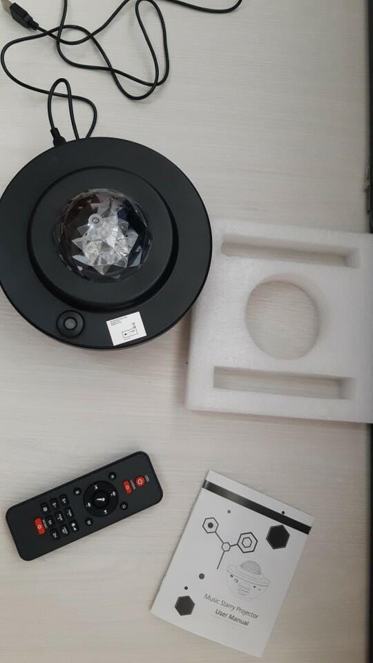 Customer photo review of Galaxy Projector