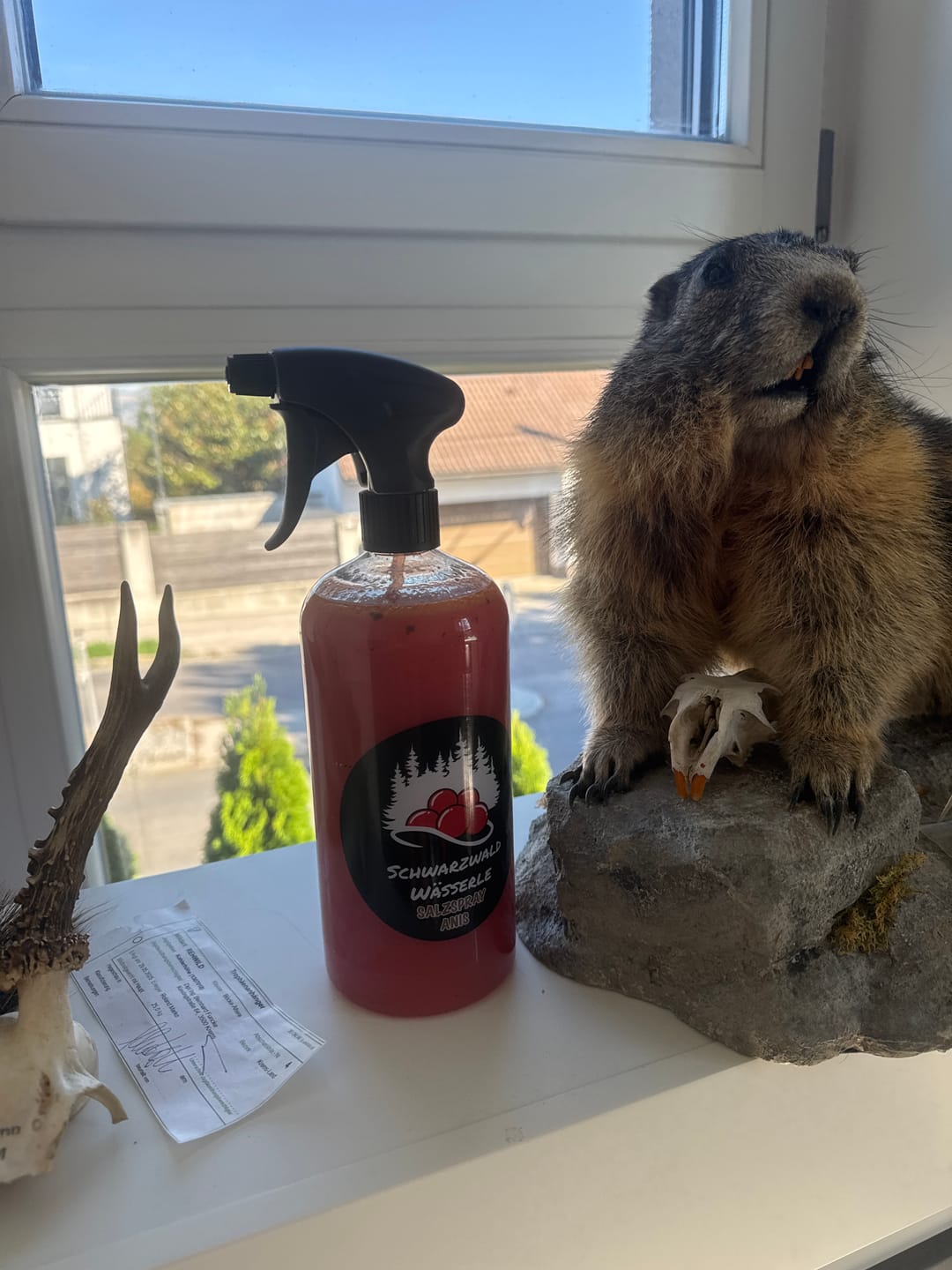 Customer photo review of Salzspray Anis - Lockmittel Rehwild, Schwarzwild, Rotwild und Damwild