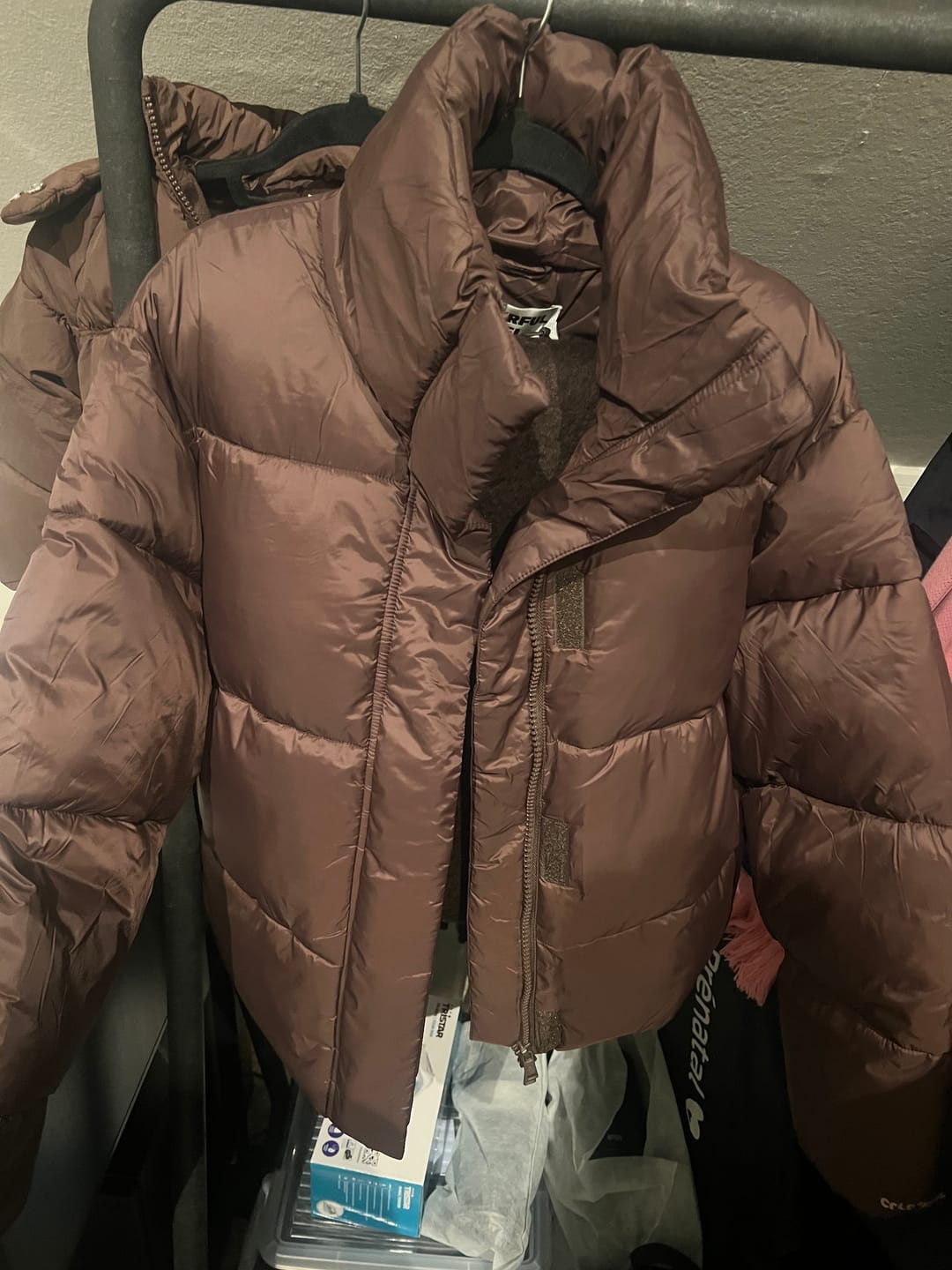 Customer photo review of Kailey Puffer Jacket | Brown