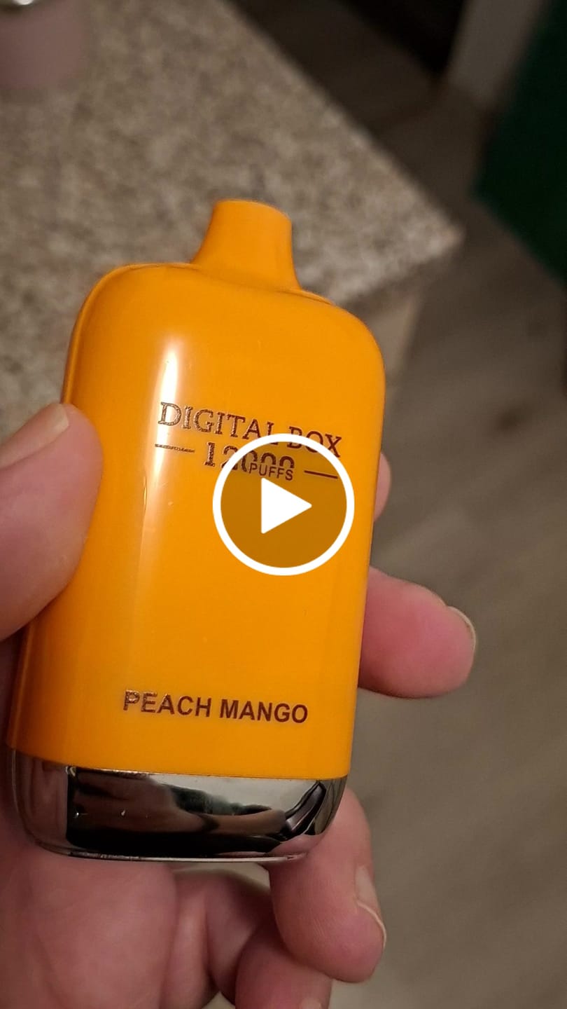 Customer video review of Tornado Vape 12000 - Peach Mango