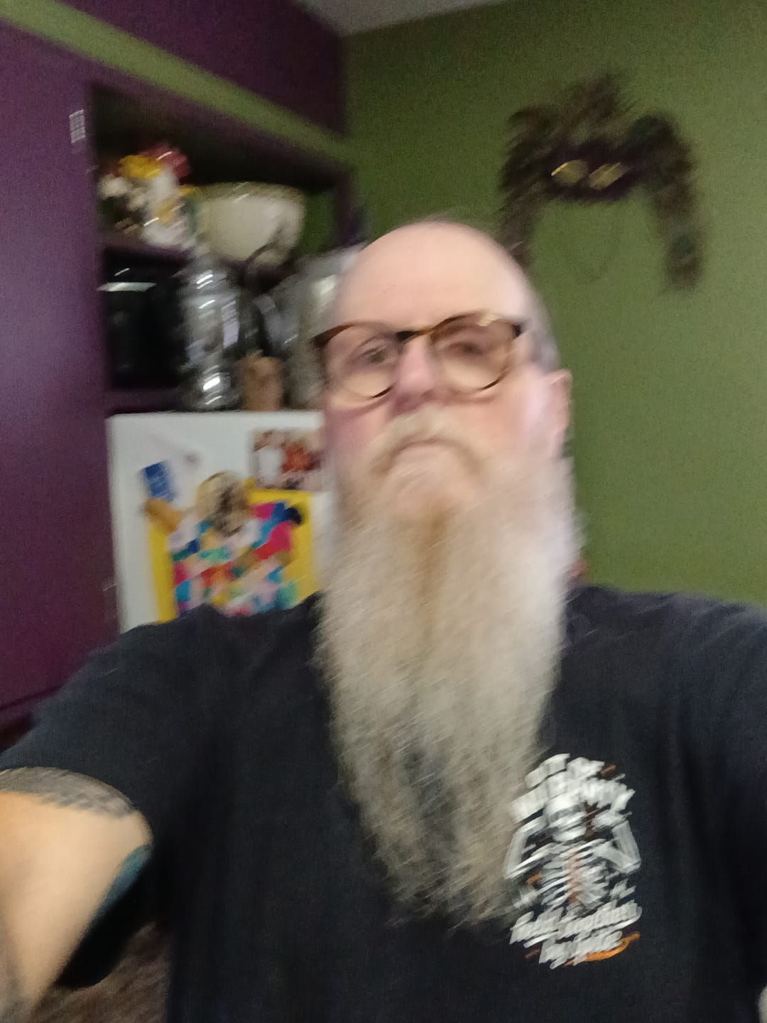 Customer photo review of Out of Warranty Heavyweight Tee