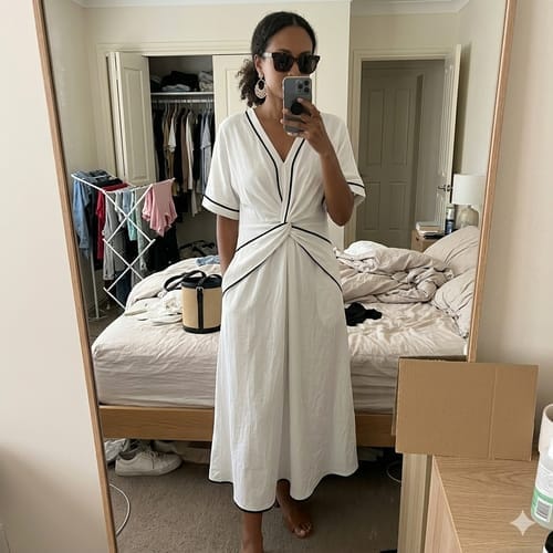 Customer photo review of Athena™ - Vestido de Verano Elegante y Favorecedor