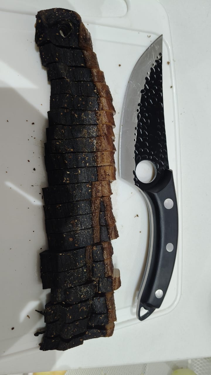 Customer photo review of BRAAIPLANK™ "BEENLEM" HAMMER FORGED BONING KNIFE