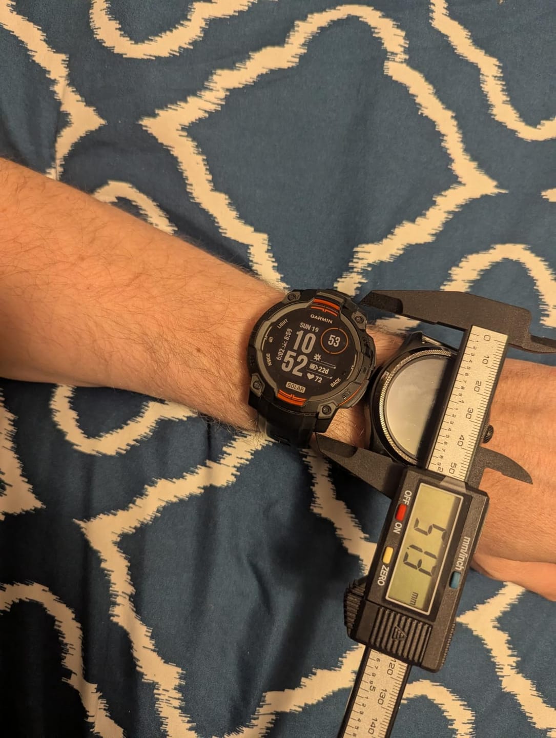 Customer photo review of Garmin Instinct 3 Solar