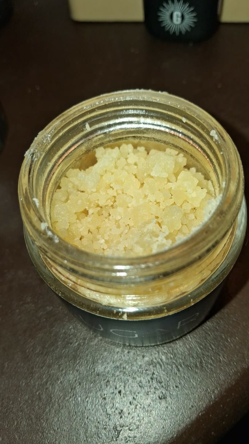 Customer photo review of LUMINATE Live Resin Sugar - 28 Grams