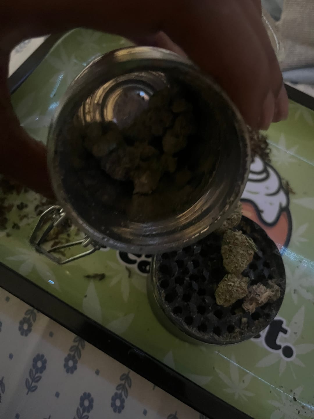 Customer photo review of Dusty Diamonds Indoor THCA Mediums