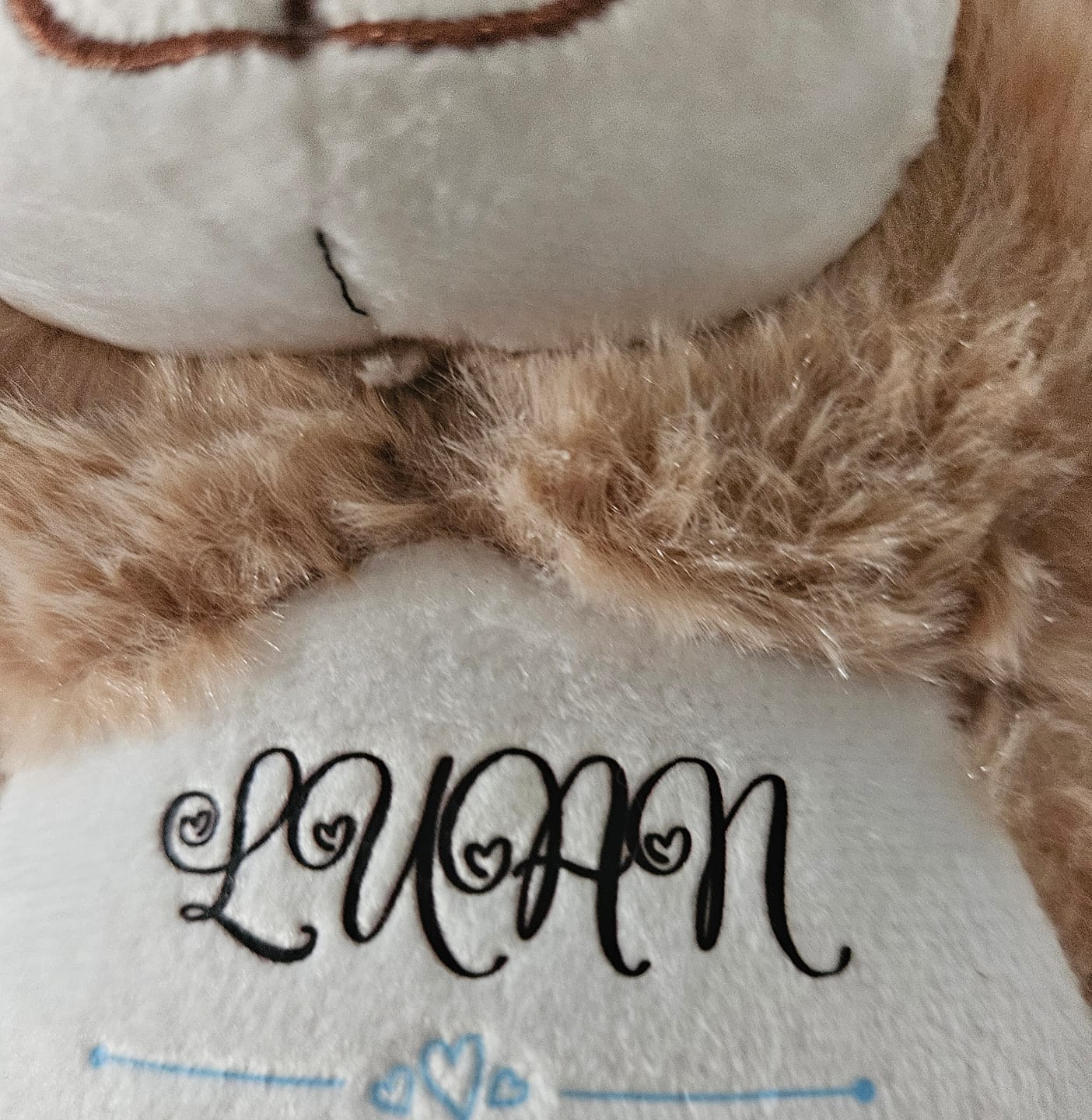 Customer photo review of Zur Geburt - Kinder-Kuschelbär