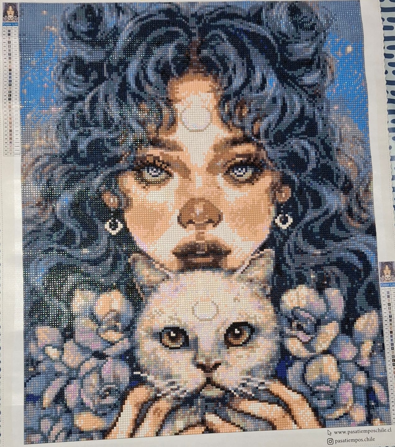Customer photo review of Magia Lunar (Pintura Diamante)