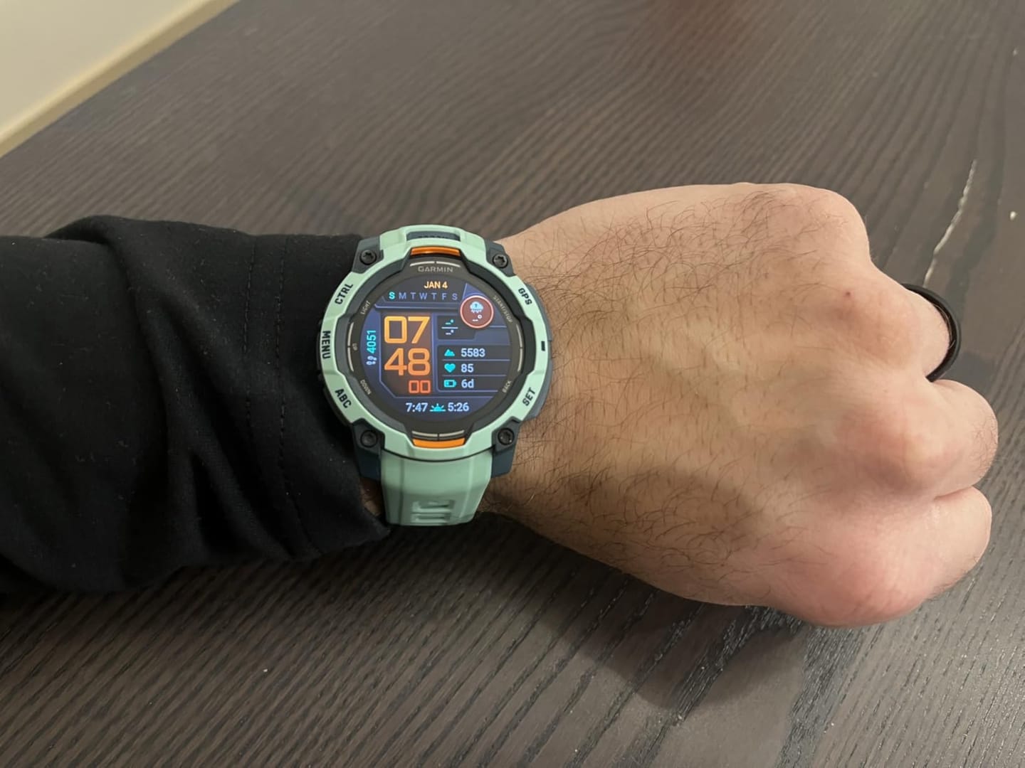 Customer photo review of Garmin Instinct 3 AMOLED