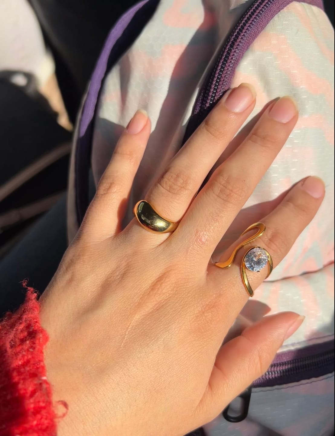 Customer photo review of Anillo Ajustable Marie