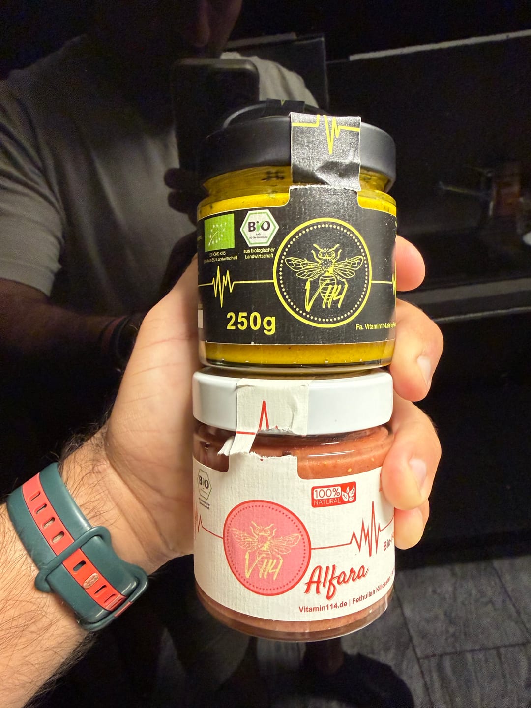 Customer photo review of V114 - Das Original Bio Honigmischung 250g