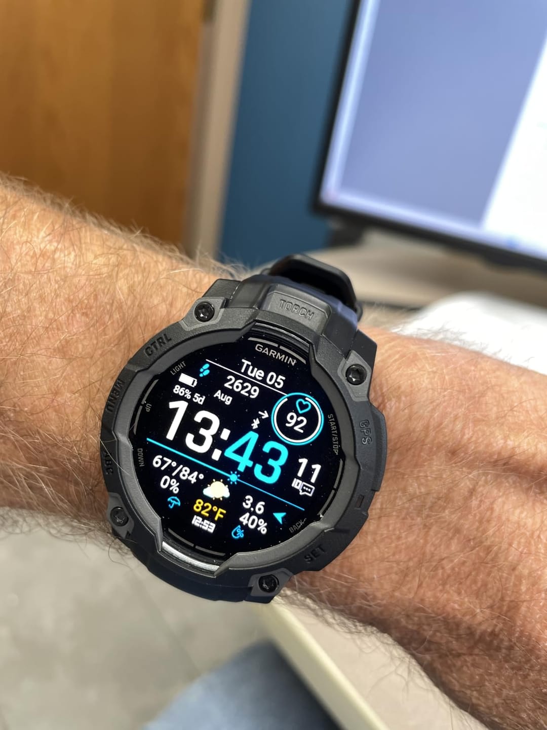 Customer photo review of Garmin Instinct 3 AMOLED