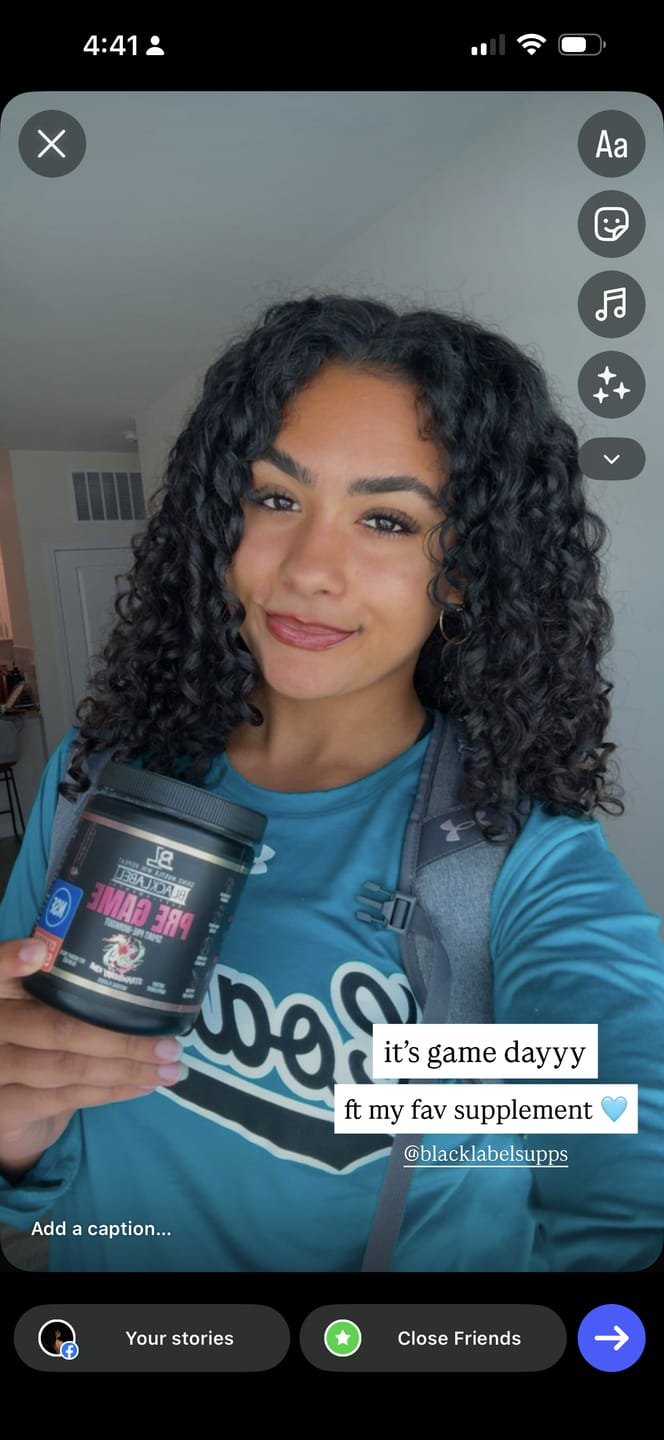 Customer photo review of PRE GAME