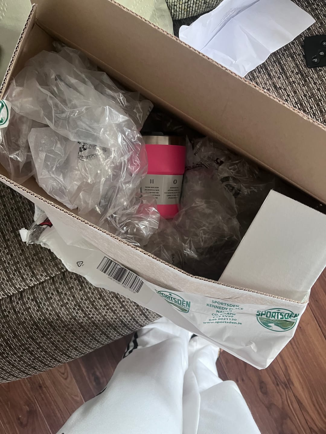 Customer photo review of Yeti Rambler 16oz Stackable Cup MS Tropical Pink