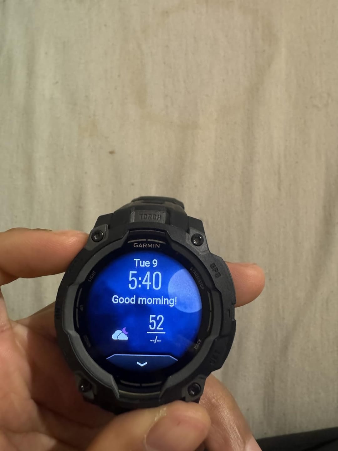 Customer photo review of Garmin Instinct 3 AMOLED