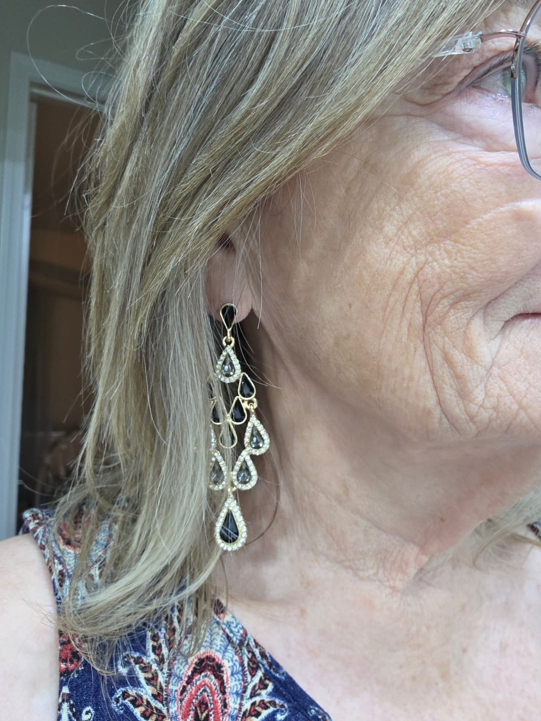 Customer photo review of ASSORTED EARRINGS